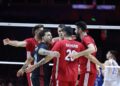 A Milli Erkek Voleybol Takımı, Sırbistan'ı set vermeden geçti