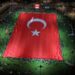 Kayseri'de 15 Temmuz etkinliklerinde dev Türk bayrağı açıldı
