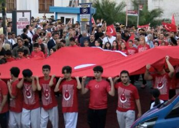 Saraçhane'de 15 Temmuz Demokrasi ve Milli Birlik Günü programı düzenlendi