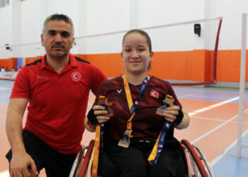 Milli para badmintoncu Tuğba: Hedefim uluslararası yarışmalarda derece yapmak