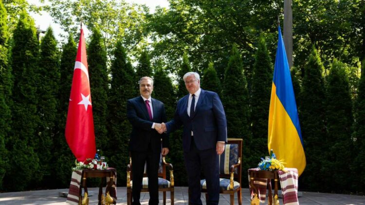 Dışişleri Bakanı Fidan, Ukraynalı mevkidaşı Sibiha ile görüştü