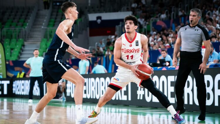 20 Yaş Altı Erkek Milli Basketbol Takımı, Slovenya'ya mağlup oldu