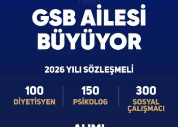 Gençlik ve Spor Bakanlığı 550 personel alımı yapacak