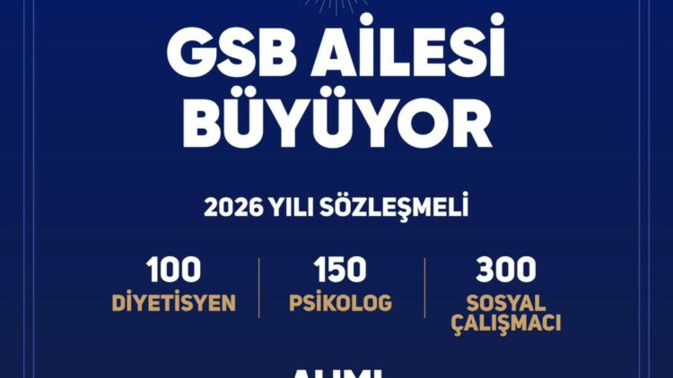 Gençlik ve Spor Bakanlığı 550 personel alımı yapacak