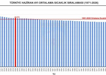56 yılın en sıcak 11'inci haziran ayı yaşandı