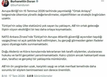İletişim Başkanı Duran: AB'nin ülkemize yönelik değerlendirmeleri objektiflikten uzaktır