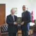 Bakan Ersoy, TİBU Rektörü Görmez ile bir araya geldi