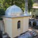 Anamur'daki 9 metrekarelik cami dronla görüntülendi