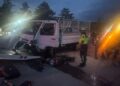 Kamyonet ile çarpışan motosiklet sürücüsü yaşamını yitirdi