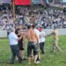 Dağköy yağlı güreşlerinde kavgalı yarı final