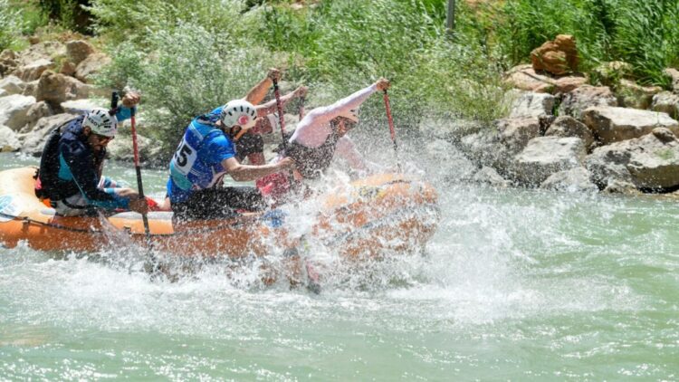 Türkiye Rafting Şampiyonası'nın 3'üncü ayağından renkli görüntüler