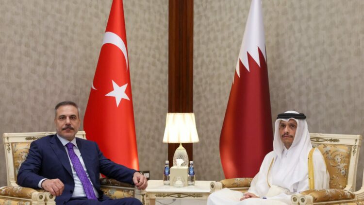 Dışişleri Bakanı Fidan, Katarlı mevkidaşı ile bir araya geldi