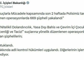39 ilde siber suç operasyonu: 361 tutuklama