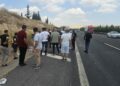 Şarampole devrilen cipin sürücüsü yaralandı