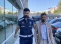 Boşanma aşamasındaki eşini darbettiği ididasıyla gözaltına alındı
