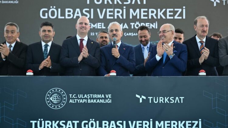 Türksat Gölbaşı Veri Merkezi'nin temeli atıldı
