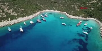 Bodrum'a 6 ayda 350 binden fazla turist geldi, temmuzda otellerde doluluk yüzde 90'a ulaştı