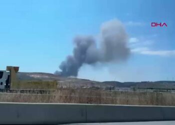 Çatalca’da fabrikada yangın -1
