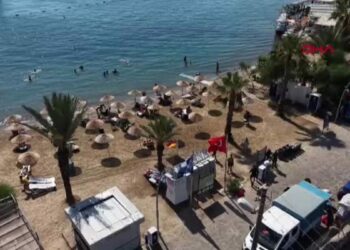 Bodrum’da denizden 650 kilogram çöp çıktı