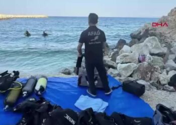 AFAD'ın sualtı arama kurtarma eğitimleri Saros Körfezi’nde yapılıyor