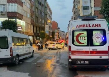 Güngören’de servis minibüsünün çarptığı yaya öldü