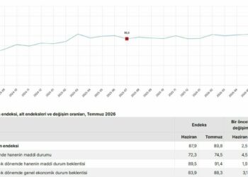 TÜİK: Tüketici güven endeksi yüzde 2,2 arttı