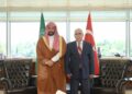 AYM Başkanı Özkaya, Suudi Arabistan Adalet Bakanı ile görüştü