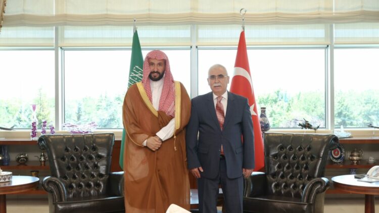 AYM Başkanı Özkaya, Suudi Arabistan Adalet Bakanı ile görüştü