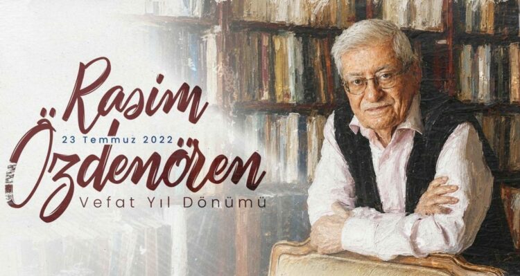 İletişim Başkanı Duran, Rasim Özdenören'i andı