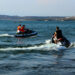 Denizden sonra gölde de jet ski tutkusu