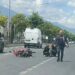 Otomobille çarpışan motosikletteki çift yaralandı