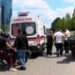 Ümraniye'de park halindeki TIR'a çarpan motosikletli polis yaralandı