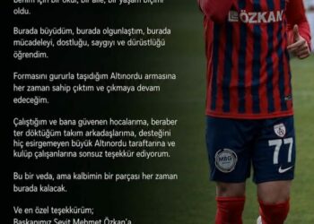 Altınordu'da çifte veda