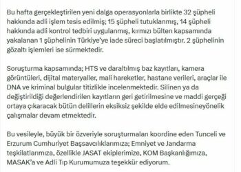 Bakan Gürlek'ten 'Gülistan Doku' soruşturması açıklaması