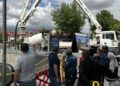 Kayseri’de beton mikserinin pompası patladı; 1 yaralı