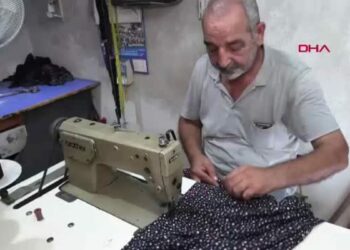 44 yıllık terzi, Adana'nın yöresel kıyafeti ‘şalvar’ kültürünü yaşatıyor