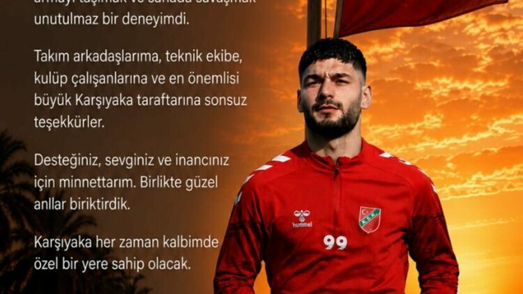 Karşıyaka'ya Ethem'den veda
