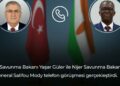 Bakan Güler, Nijerli mevkidaşı Mody ile görüştü