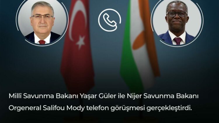 Bakan Güler, Nijerli mevkidaşı Mody ile görüştü