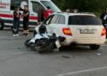 Otomobille çarpışan motosikletin sürücüsü öldü