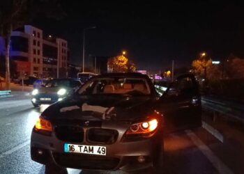 Bursa'da otomobilin çarptığı yaya ağır yaralandı