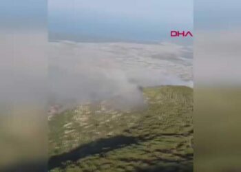 Yangının enerjisi düşürüldü