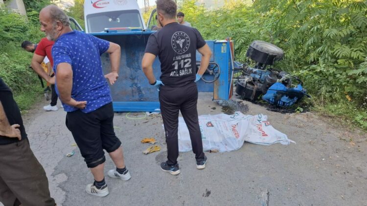 Ordu'da patpat devrildi: 1 çocuk öldü, 1 yaralı