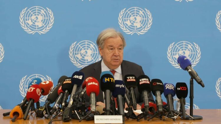BM Genel Sekreteri Guterres: Kıbrıs için 5+1 genişletilmiş toplantı kararı aldık