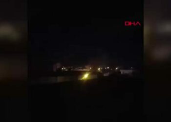 Mardin’de, elektrik trafosundaki patlamalar kamerada