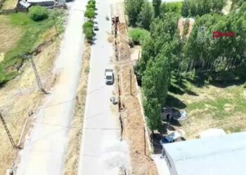 Başkale'de 3 milyon TL'lik altyapı yatırımınında sona gelindi
