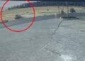 Mardin’de otomobilin takla attığı kaza kamerada