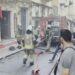 Taksim'de alışveriş merkezindeki lokantada çıkan yangın söndürüldü