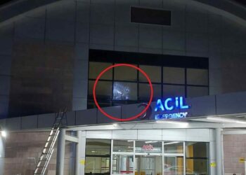 Samsun Ruh Sağlığı ve Hastalıkları Hastanesi’nin camına mermi isabet etti