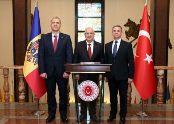 Bakan Güler, Moldova heyetiyle bir araya geldi